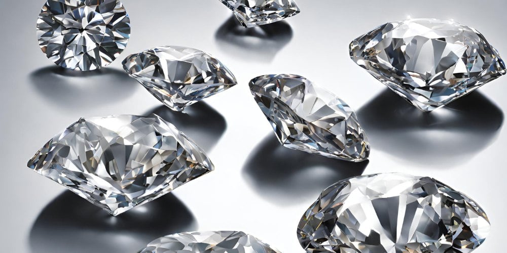 a variety of diamonds